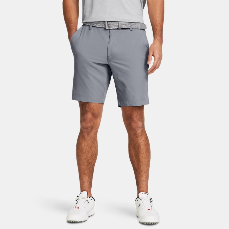 Men's Under Armour Drive Tapered Shorts Steel / Halo Gray 38
